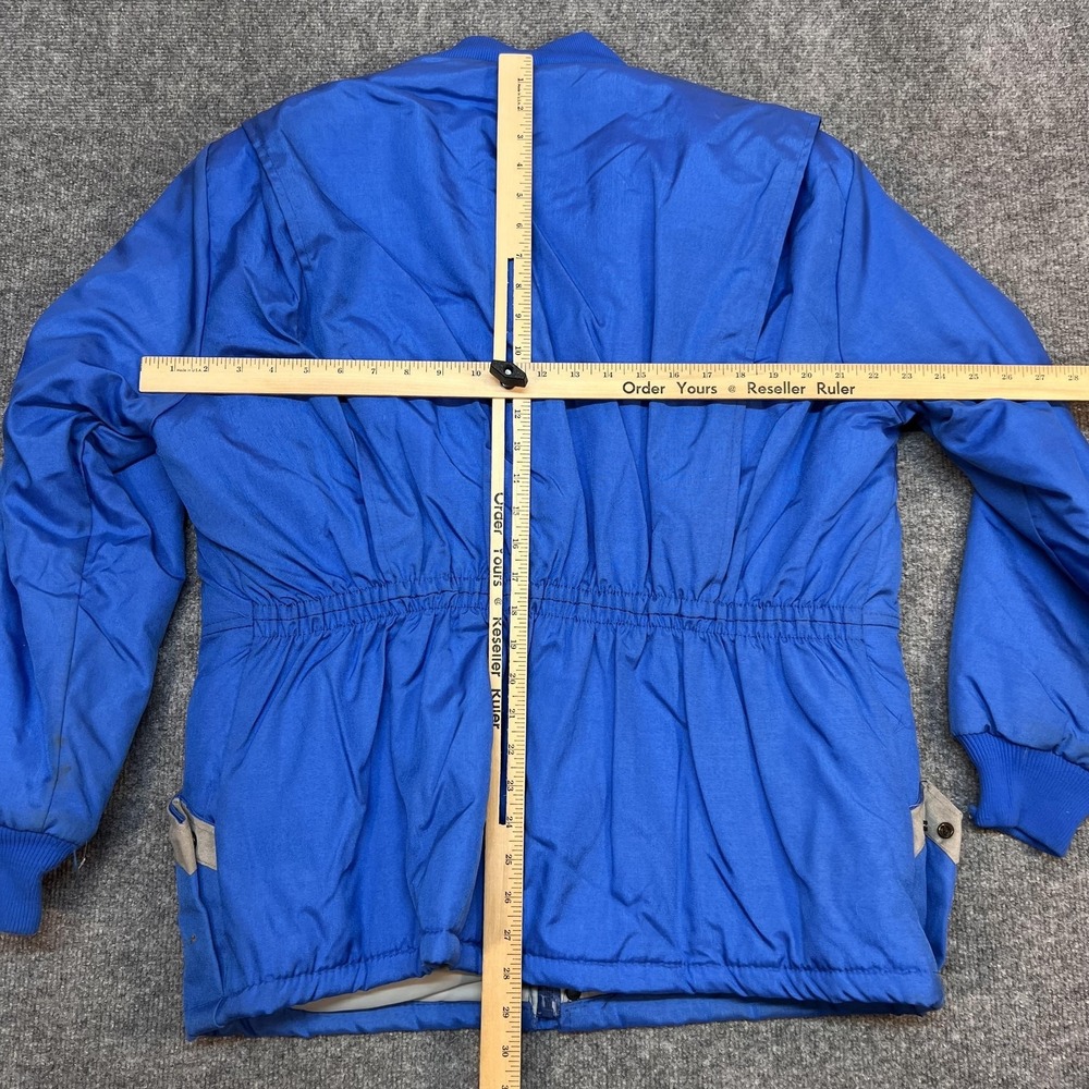 10X Jacket Mens Large Blue Thinsulate Insulated Bomber Shooting Hunting Outdoor - Picture 9 of 11